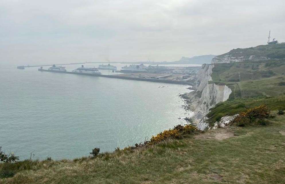 A soldier was found dead at the White Cliffs of Dover
