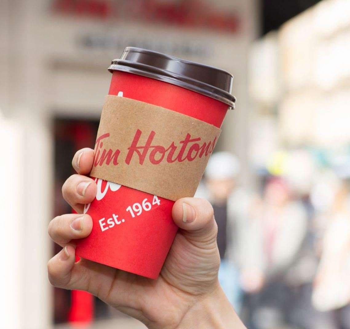 Tim Hortons opened its first store in the UK in 2017. Photo: Tim Hortons