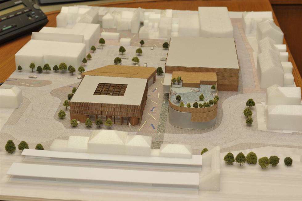 Model of how the regeneration will look