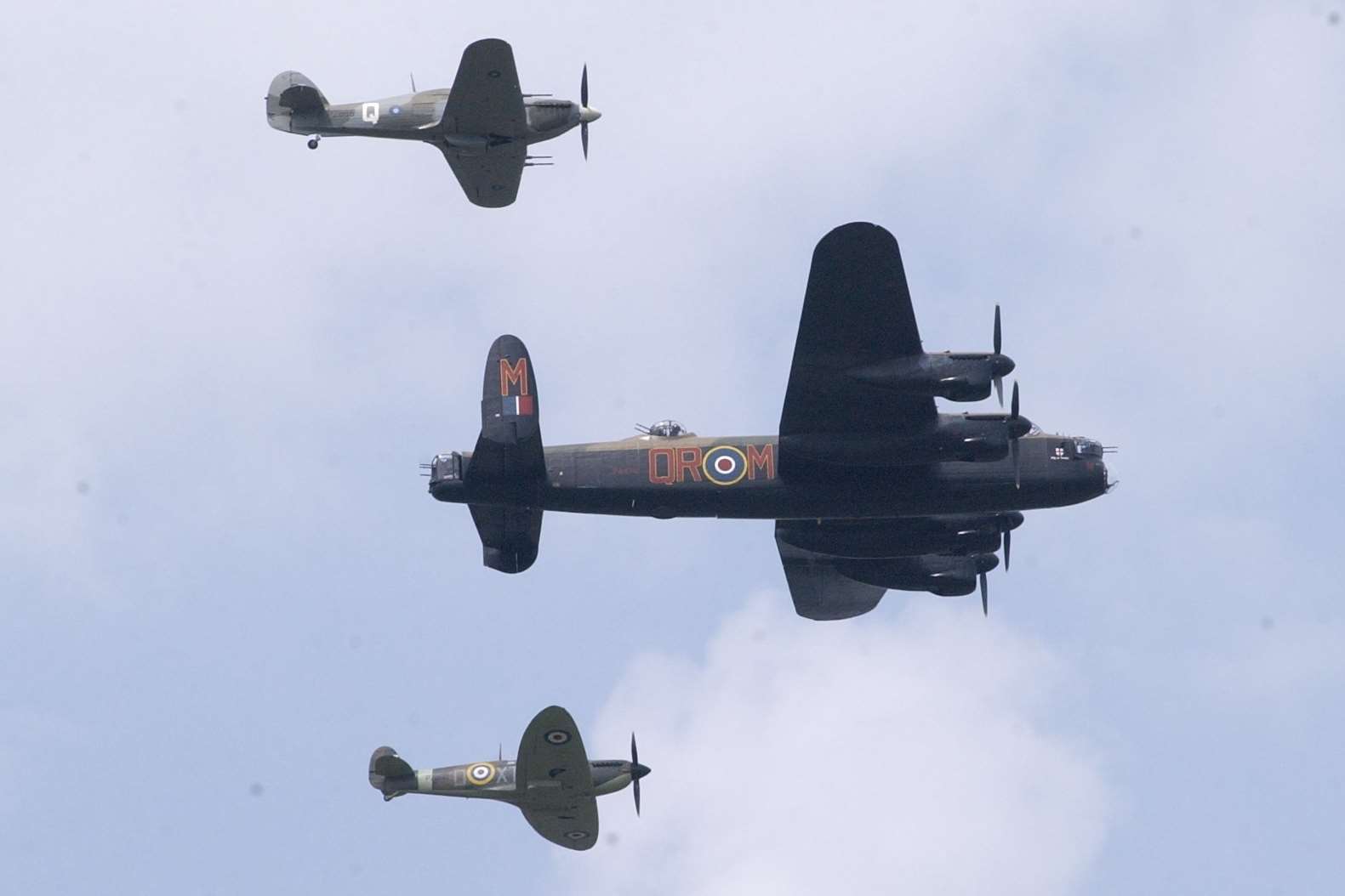 The Battle of Britain memorial flight
