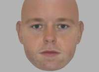 An efit image of a man police would like to speak to.