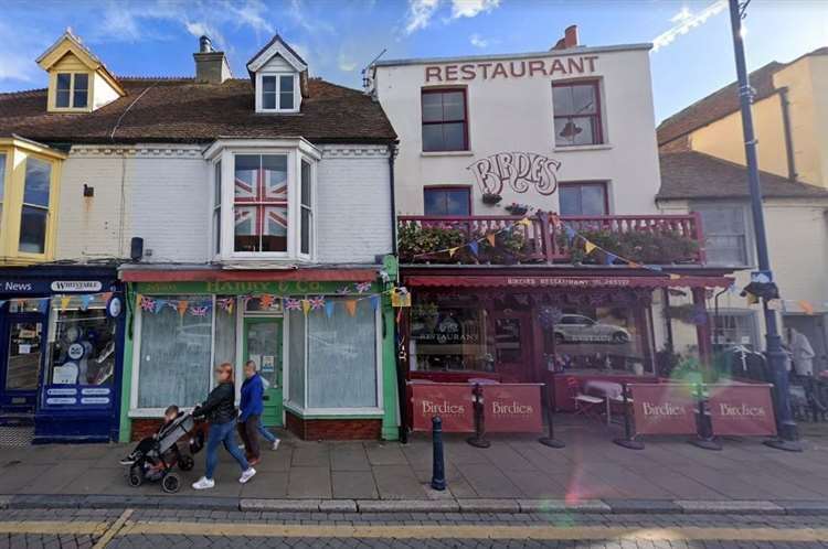 The owners of Birdies in Whitstable are planning to expand into former Harry & Co hardware shop. Picture: Google