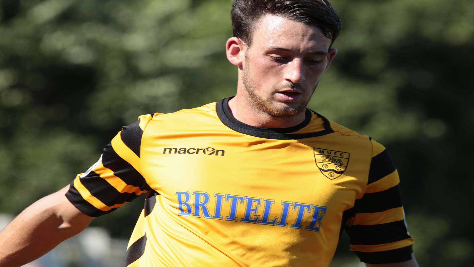 Maidstone defender Callum Driver Picture: Martin Apps