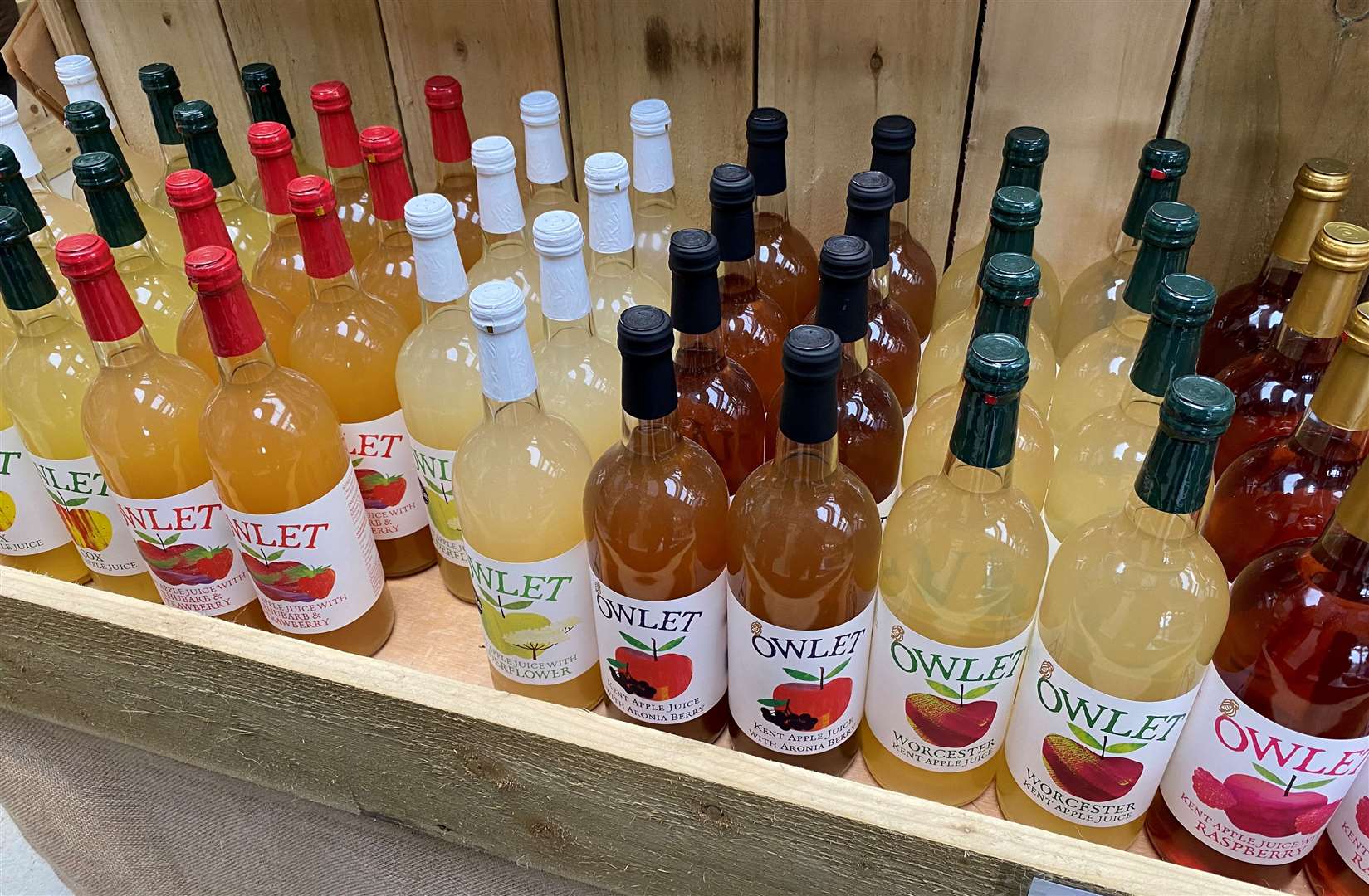 The farm also produces and sells Owlet fruit juice