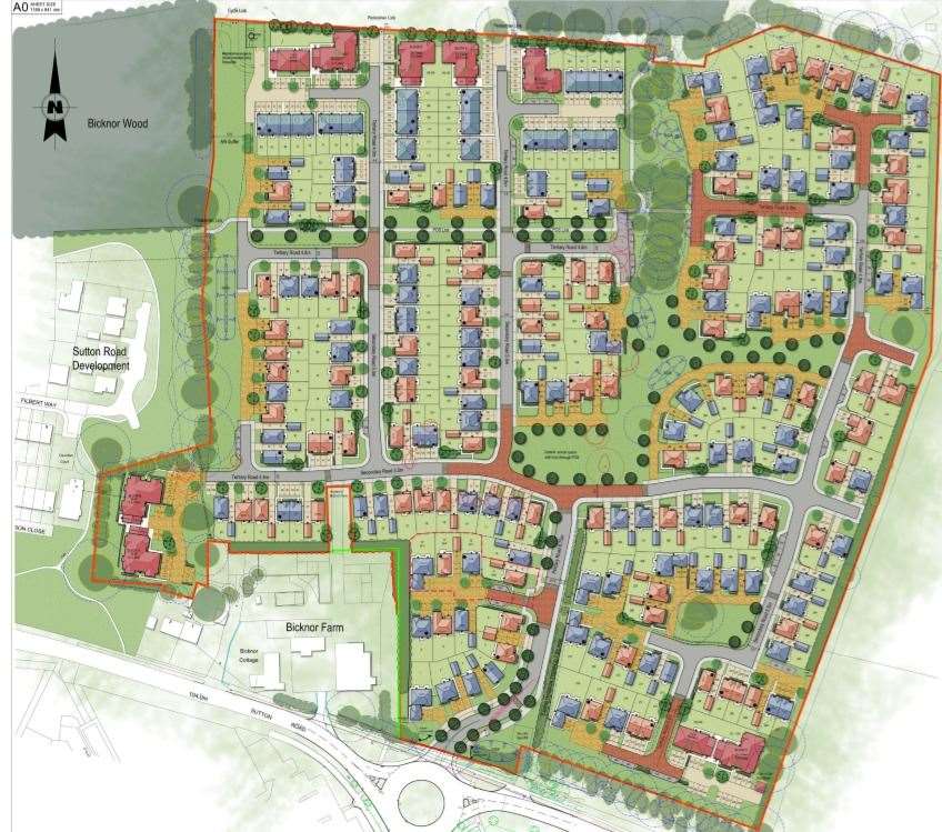 Redrow's plans for Monchelsea Park