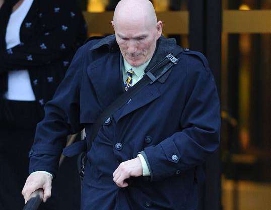 Brian Thornhill at Guildford Crown Court. Picture: INS News