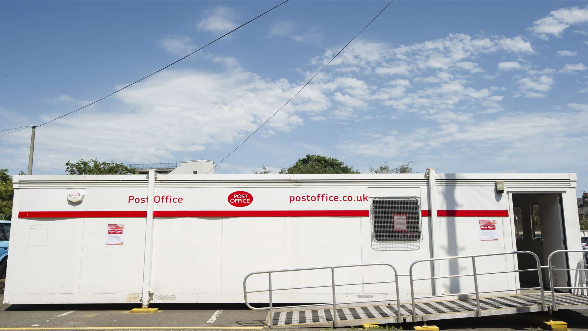 The portacabin in Gladstone Road is a temporary measure