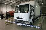 The white 7.7 tonne Renault Midlum lorry recovered by police. Picture: TIM OCKENDEN/ PA