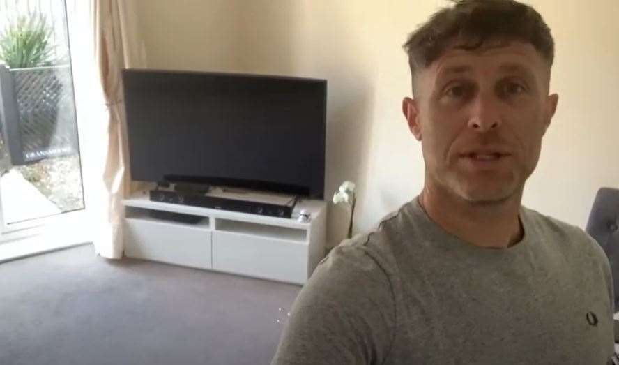 Fitness instructor Ryan Thompson from Sheppey will be exercising for 24 hours in his front room in a bid to raise £1.4 million for the NHS during the coronavirus lockdown