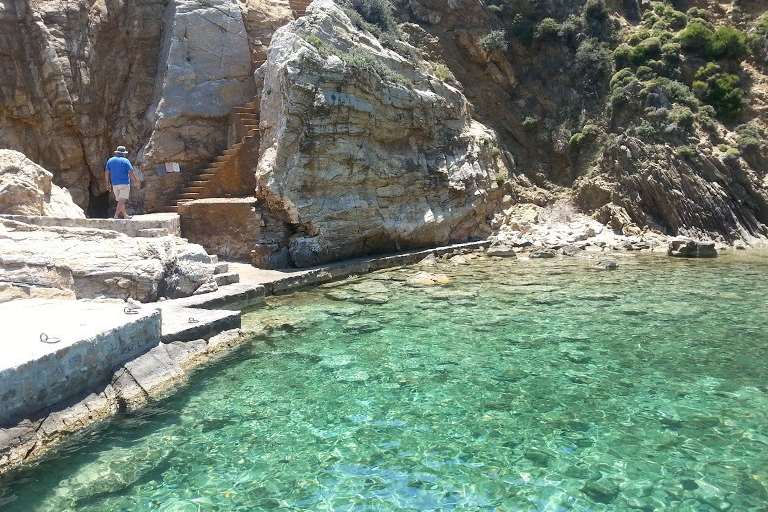 The clear waters of Alonissos