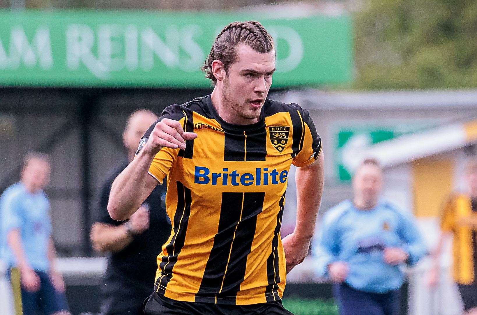 Charlie played for Maidstone United Raiders. Picture: Helen Cooper