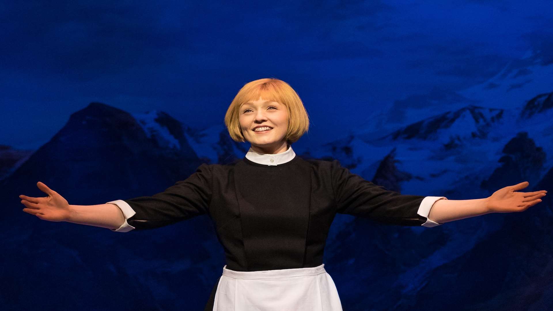 Lucy O'Byrne in the Sound of Music, coming to Bromley and Tunbridge Wells
