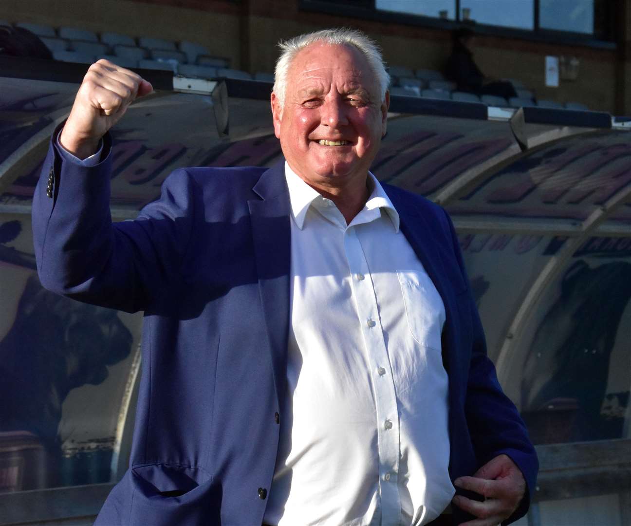 Neil Cugley has stepped down this week as Folkestone boss. Picture: Randolph File