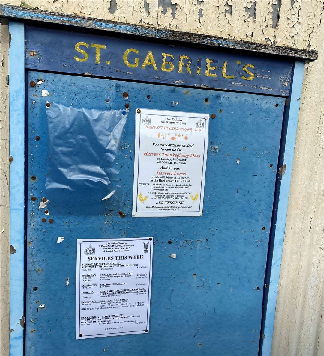 St Gabriels in Rough Common, Canterbury, has not held a service since March 2020