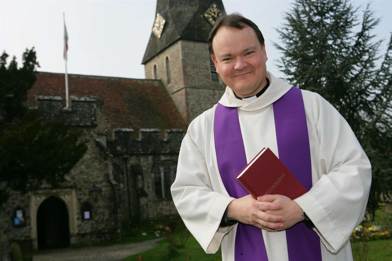 Rev Paul White. Picture: Martin Apps