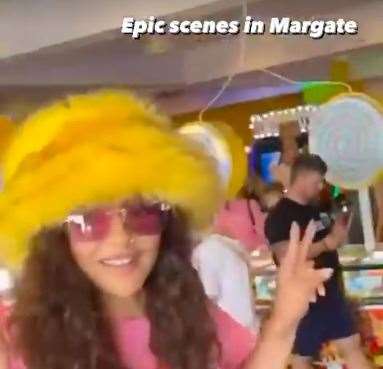 Jade from Little Mix at Margate Pride Picture: @jadethirlwall