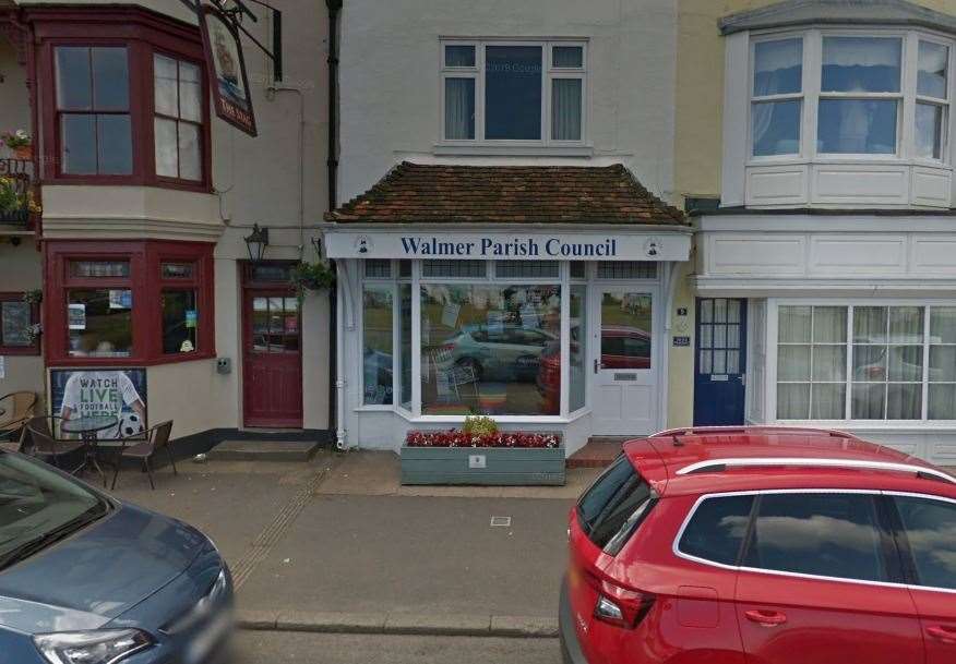 Walmer Parish Council offices on The Strand are said to 'no longer fulfil the council's needs' Picture: Google Maps