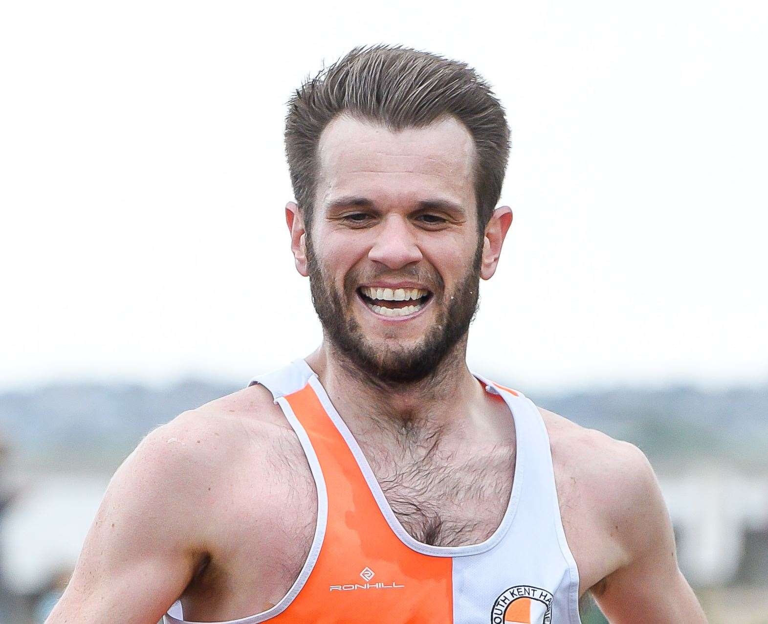 Tom Millard racing previously in his South Kent Harriers colours Picture: Alan Langley