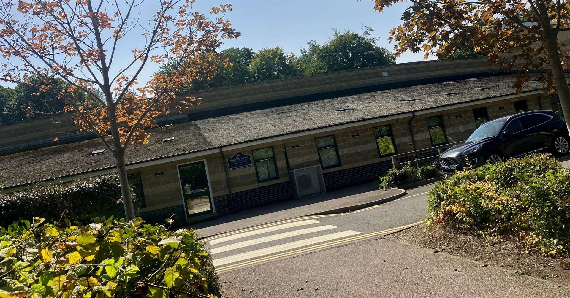 The roof at Kings Hill School needs to be replaced. Picture: Simon Finlay