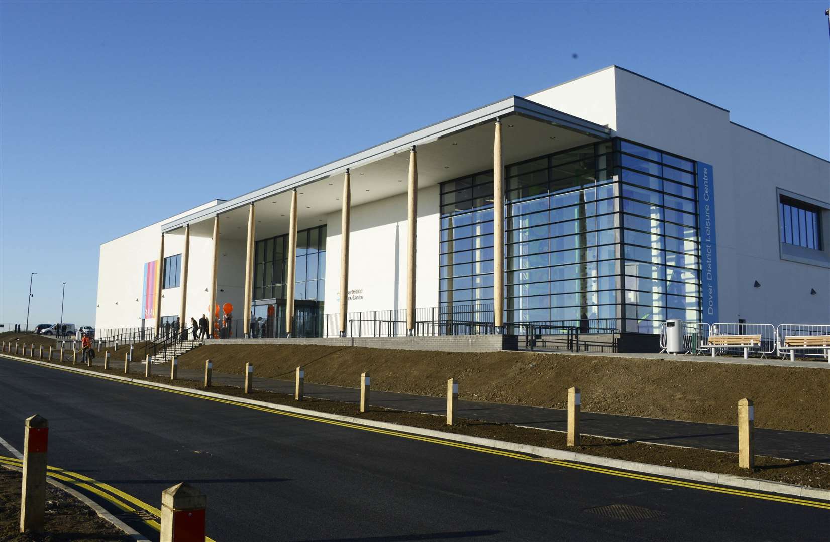 The emergency happened at the new Dover Leisure Centre