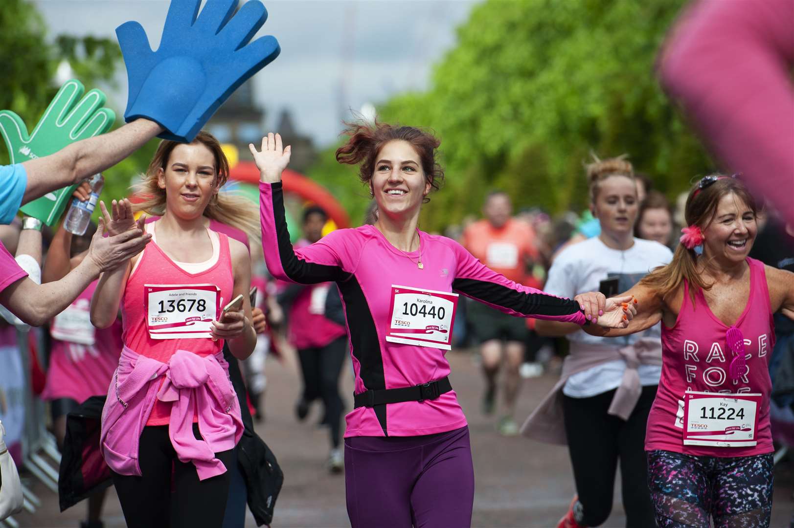 Race for Life will not go ahead this year due to the pandemic. Picture: Cancer Research UK