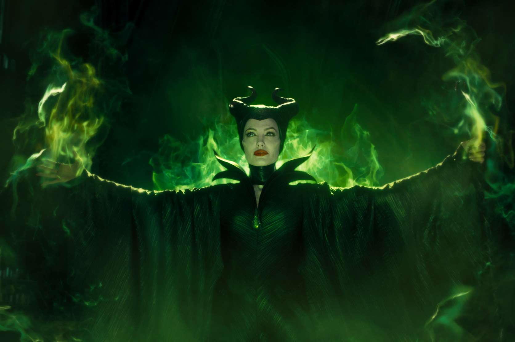 Maleficent (Angelina Jolie) in Maleficent. Picture: PA Photo/Disney Enterprises, Inc