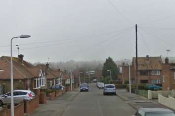 The incident happened in Roman Road, Ramsgate. Picture: Google
