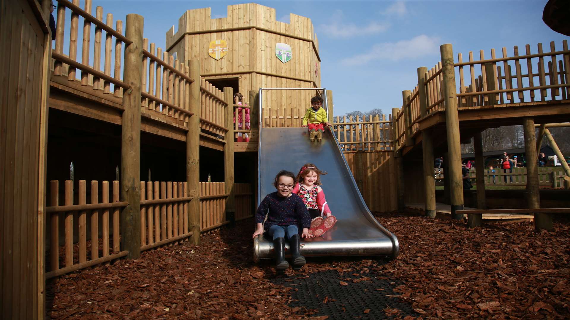 The playground is open all year round
