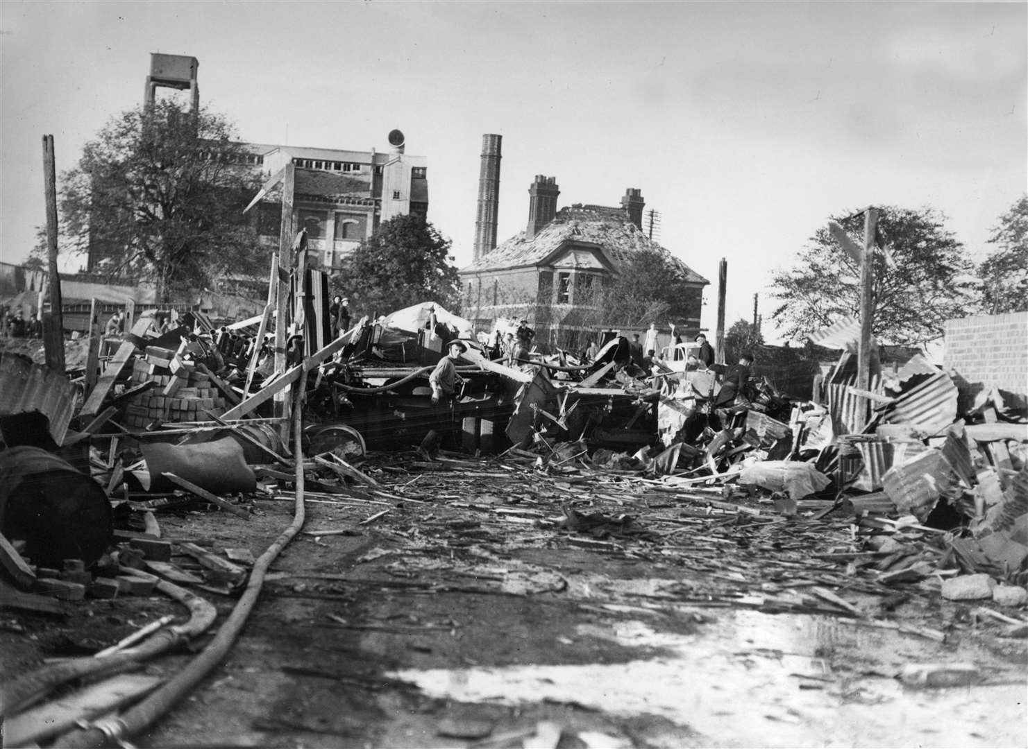 Beaver Road School was destroyed in the raid. Credit: Steve Salter (63146619)
