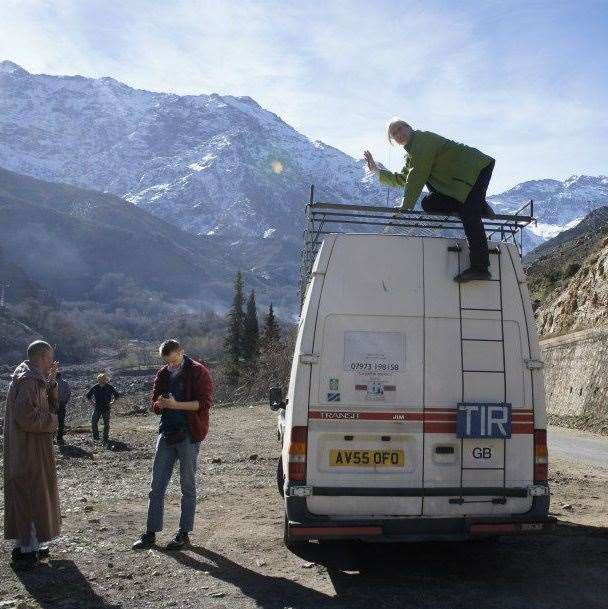 Denise in High Atlas, Morocco