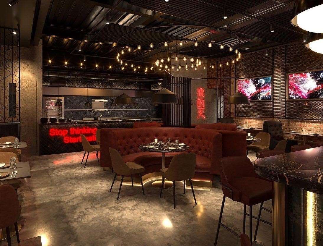How the new restaurant is set to look