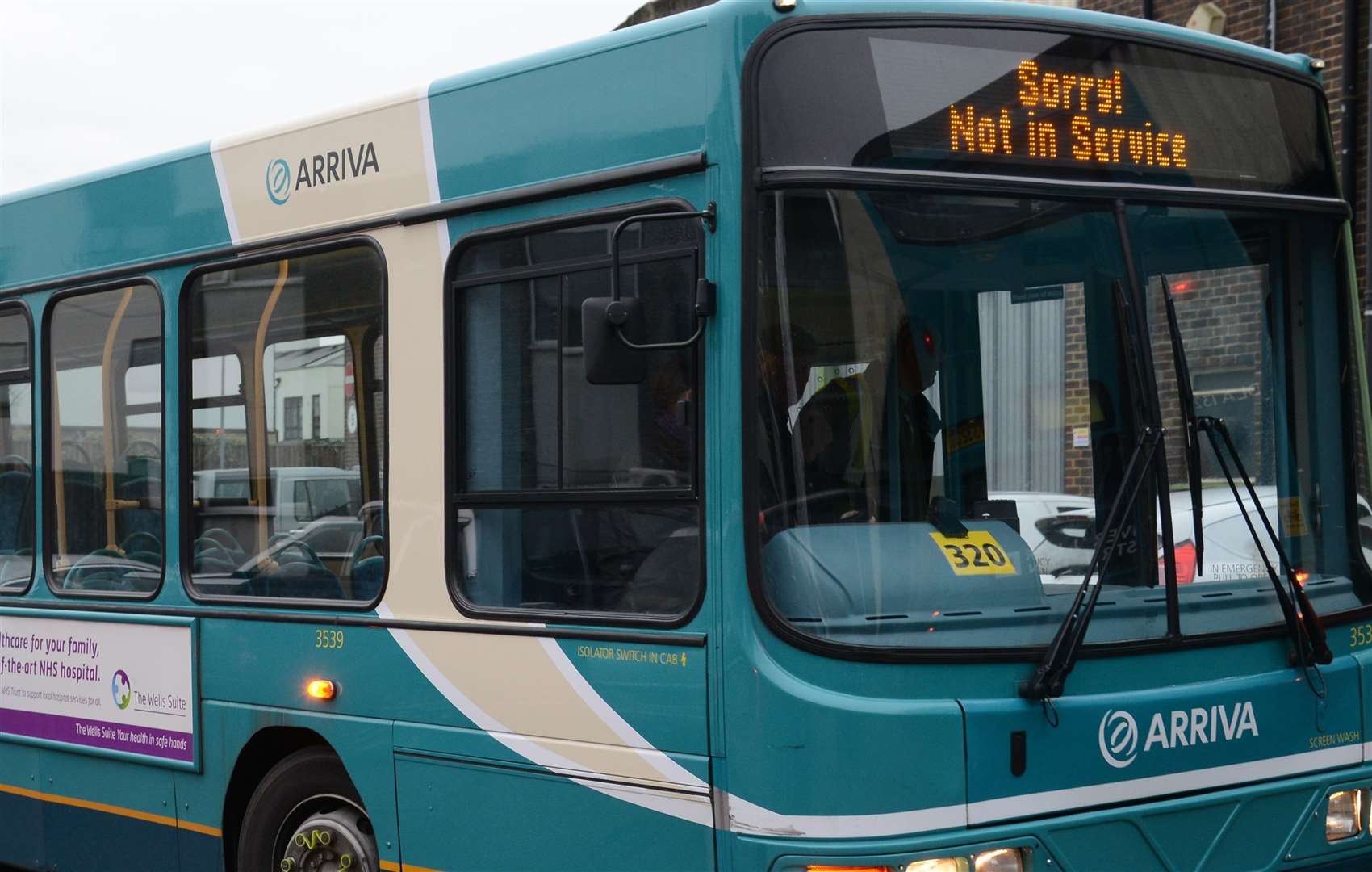 Park and Ride bus services, provided by Arriva, are to stop in Maidstone next year. Picture: Gary Browne
