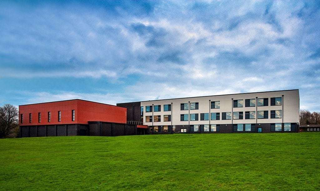 The new-build at Simon Langton Girls is now complete. Pictures: Kier Group