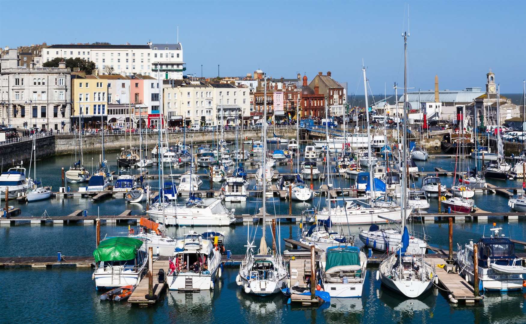 Ramsgate and its marina has seen a new lease of life in recent years