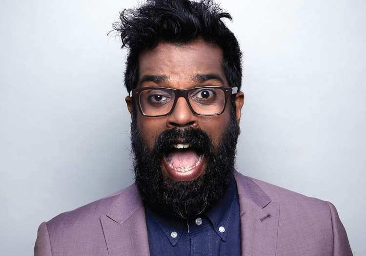 Romesh Ranganathan was at The Marlowe Theatre in Canterbury on Thursday and Friday
