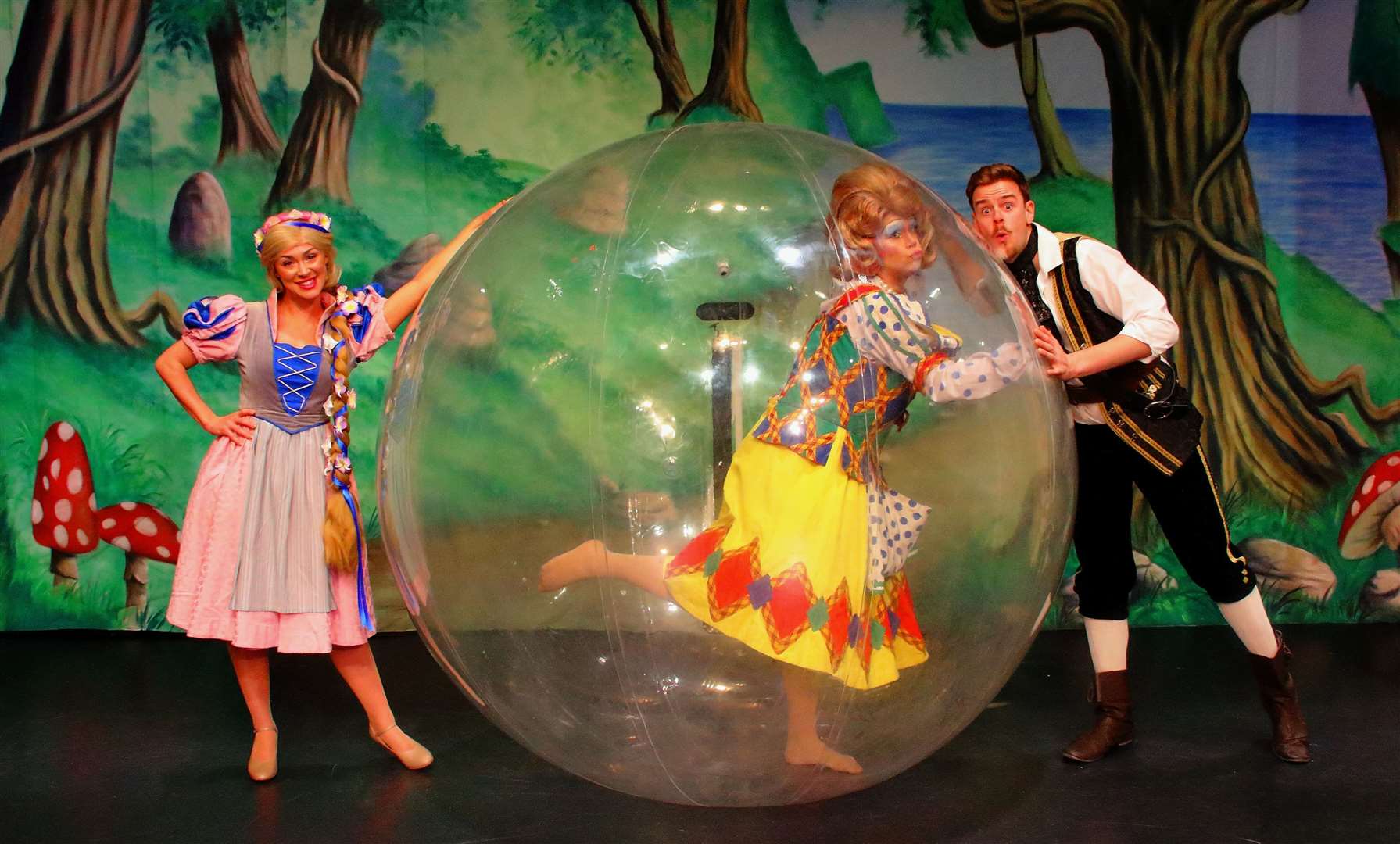 A social bubble with a difference in Rapunzel at the Woodville