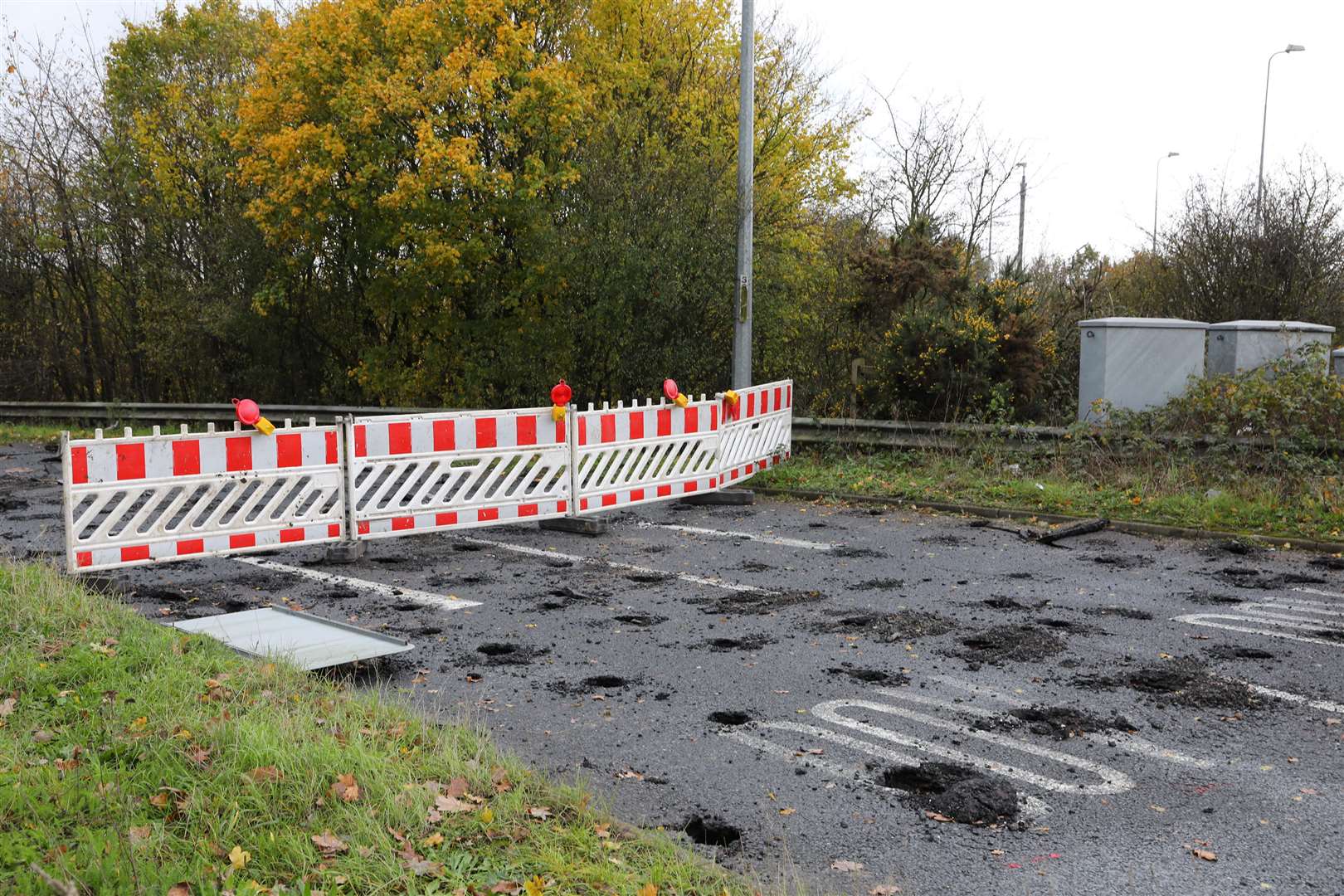 National Highways shut off the slips almost three years' ago. Picture: Andy Jones