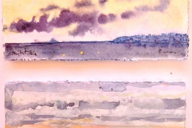 Watercolour of Whitstable by Jonathan Barnes