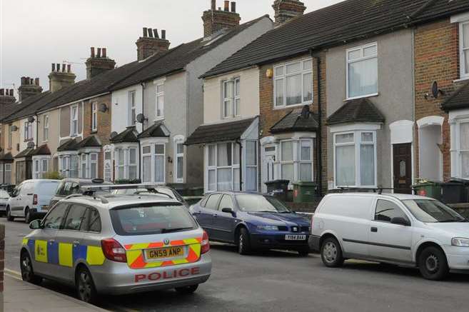 Church Road in Swanscombe