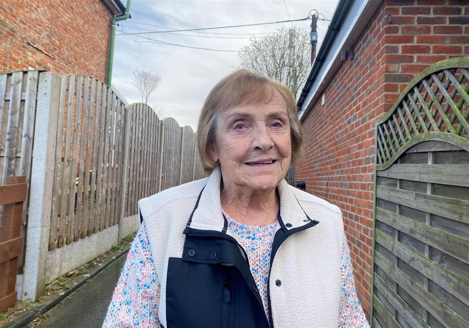 Margaret Brickstock has lived in Hamstreet since 1960