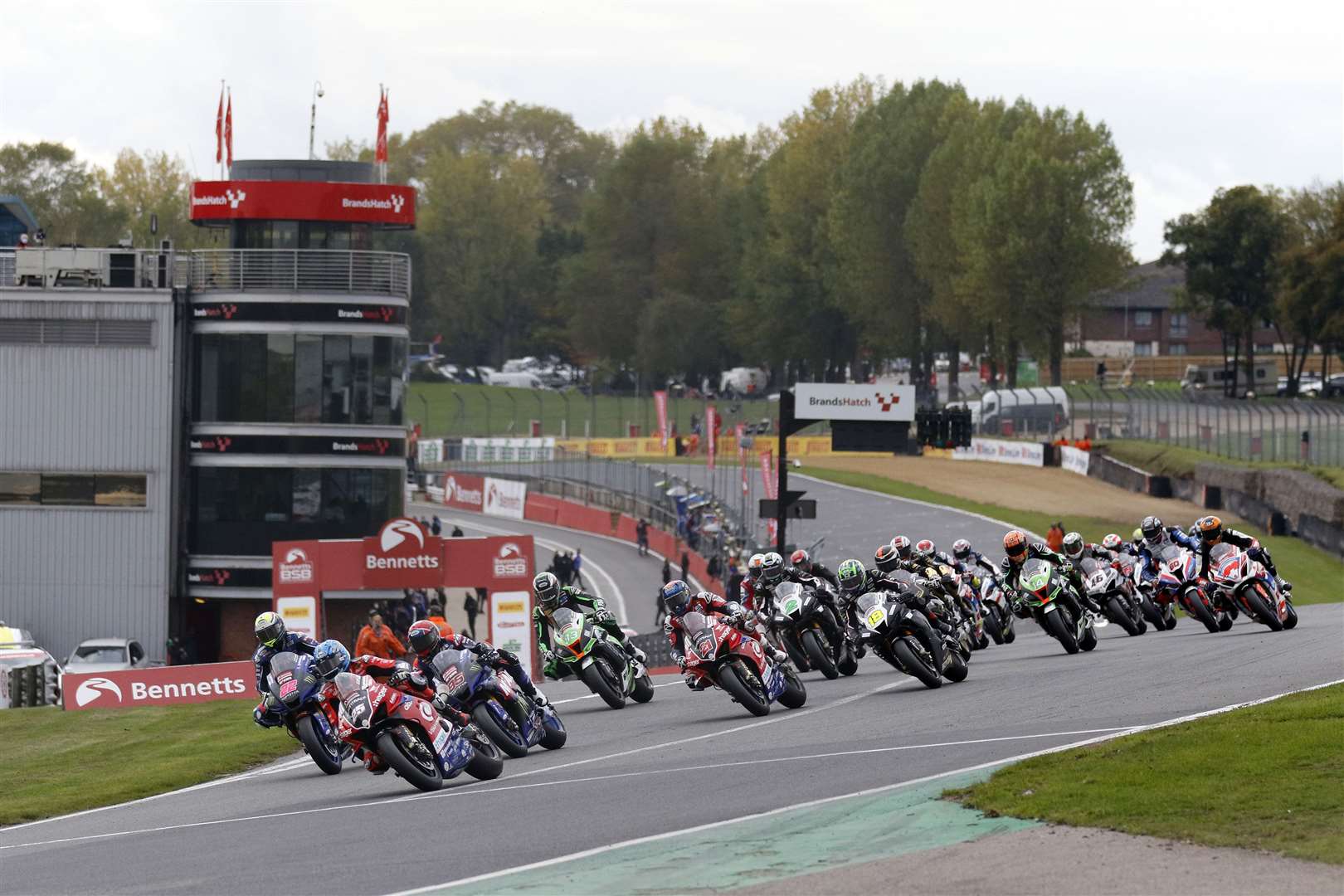 Josh Brookes wins the British Superbike Championship title at Brands Hatch Picture: MSV (42756524)
