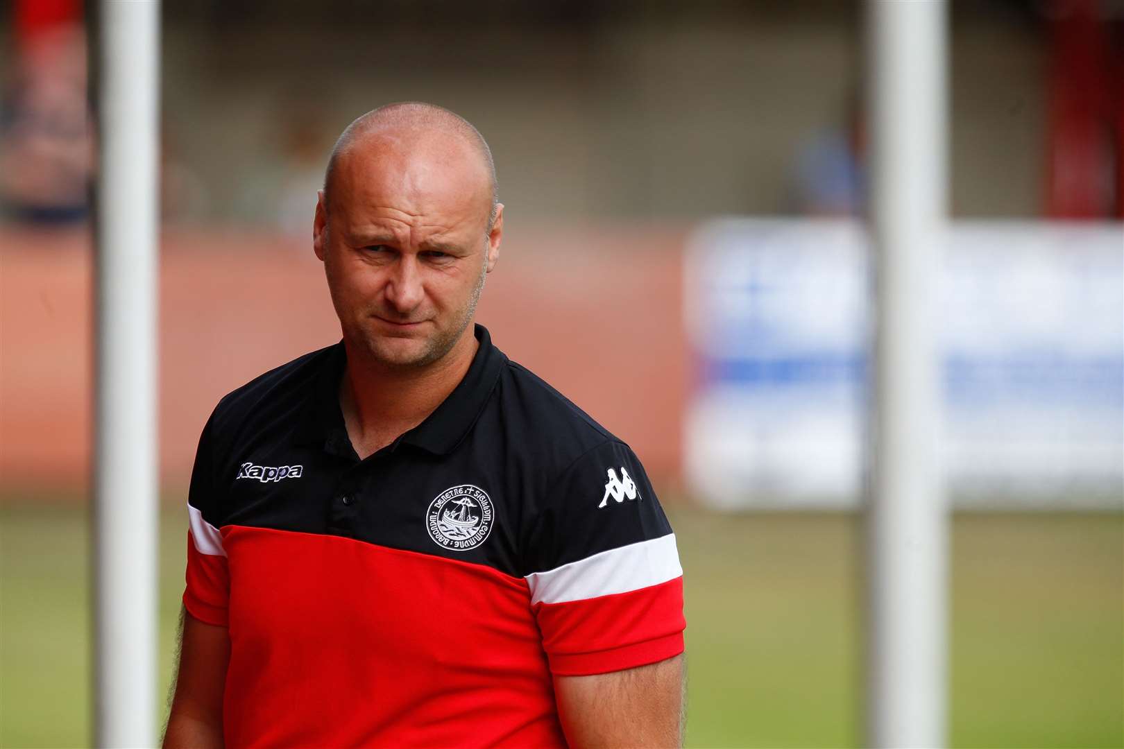 'No pressure on us' says Hythe Town manager Steve Watt ahead of a new season. Picture: Barry Goodwin