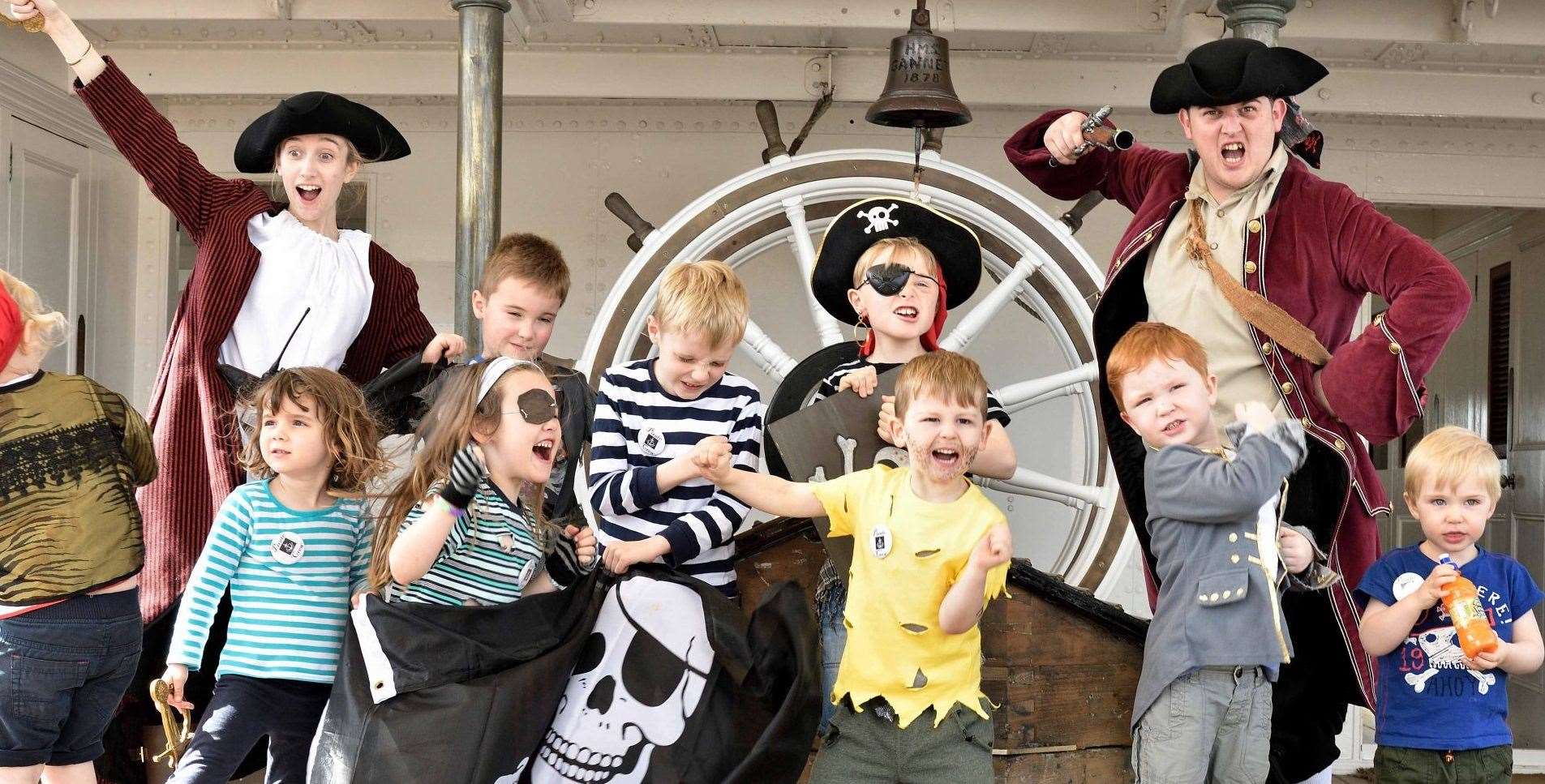 Pirates will be at Chatham Dockyard