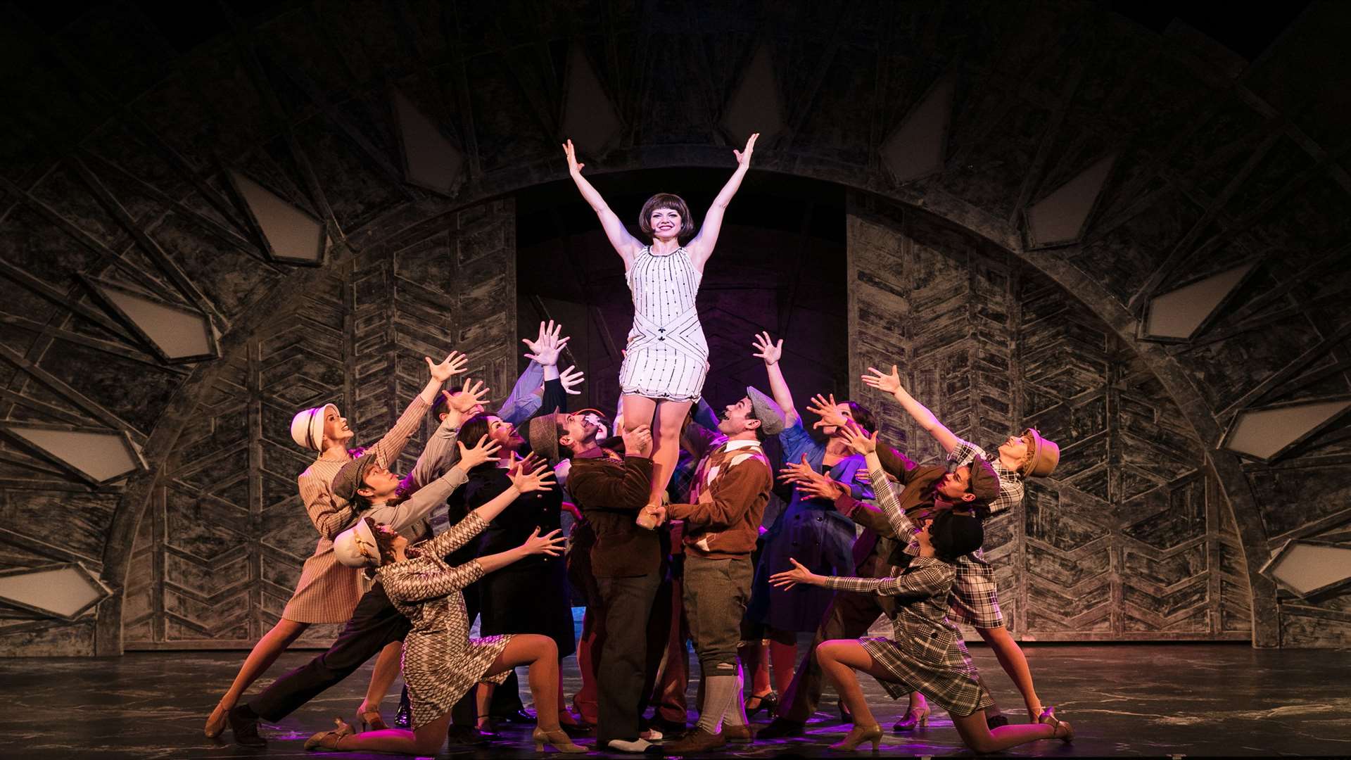 Strictly dancer Joanne Clifton leads the cast of Thoroughly Modern Millie
