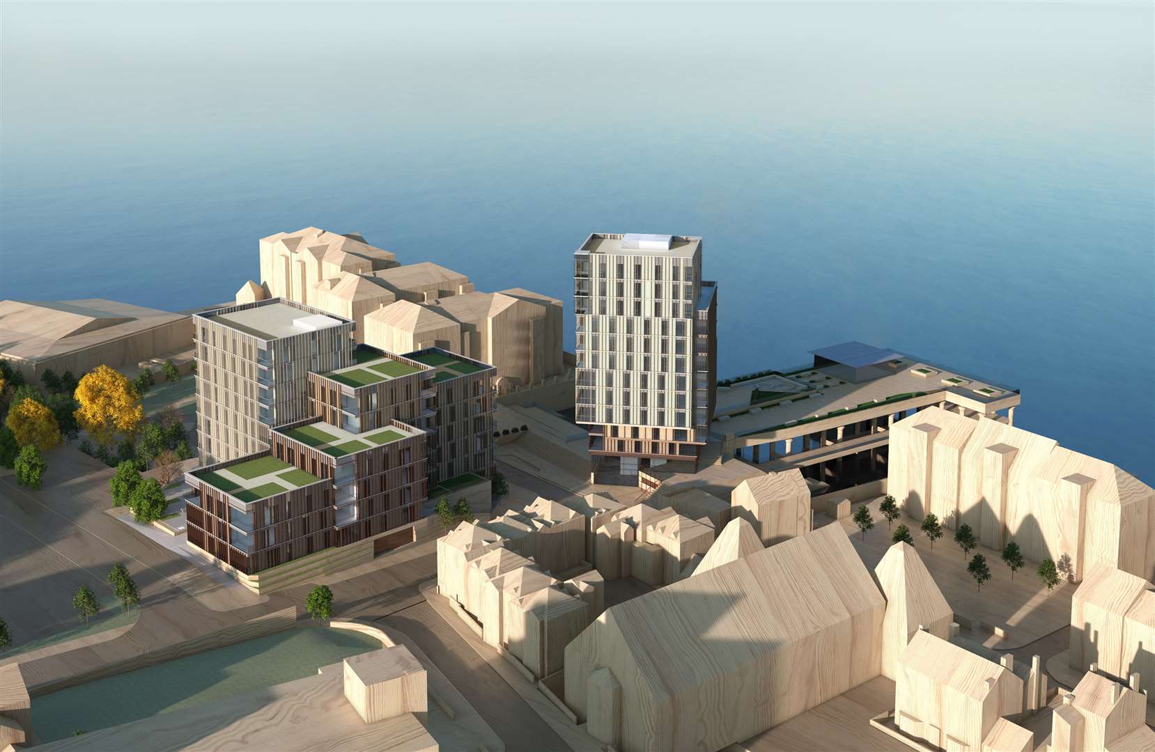 A view of the proposed scheme