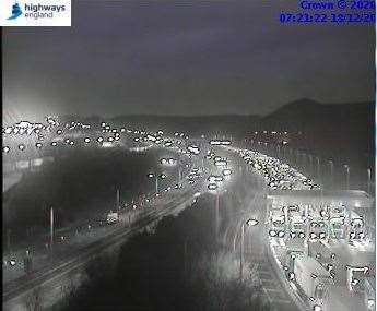 There are more problems on Kent's motorways this morning. Photo: Highways England (43620346)