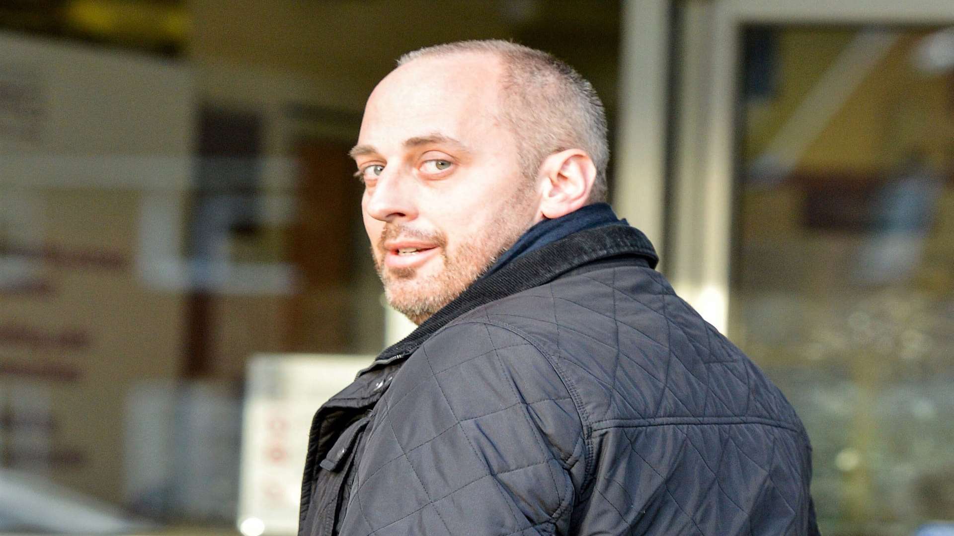 Jonathan Brewster who is appearing at Sevenoaks Magistrates Court after being charged with the theft of his ex-wifes cat. Picture: SWNS.com