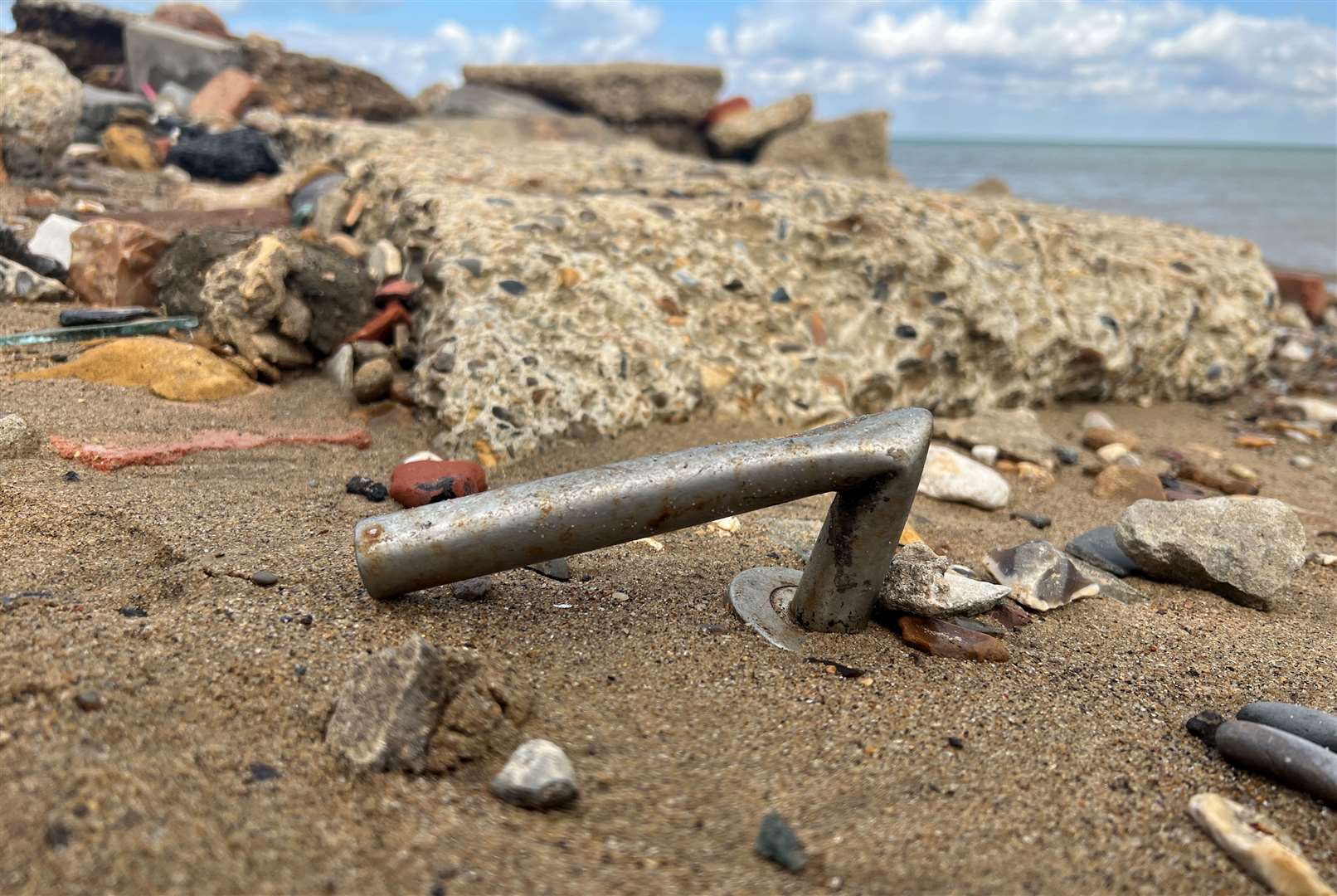 Rubbish dumped on Warden’s beaches. Picture: Megan Carr