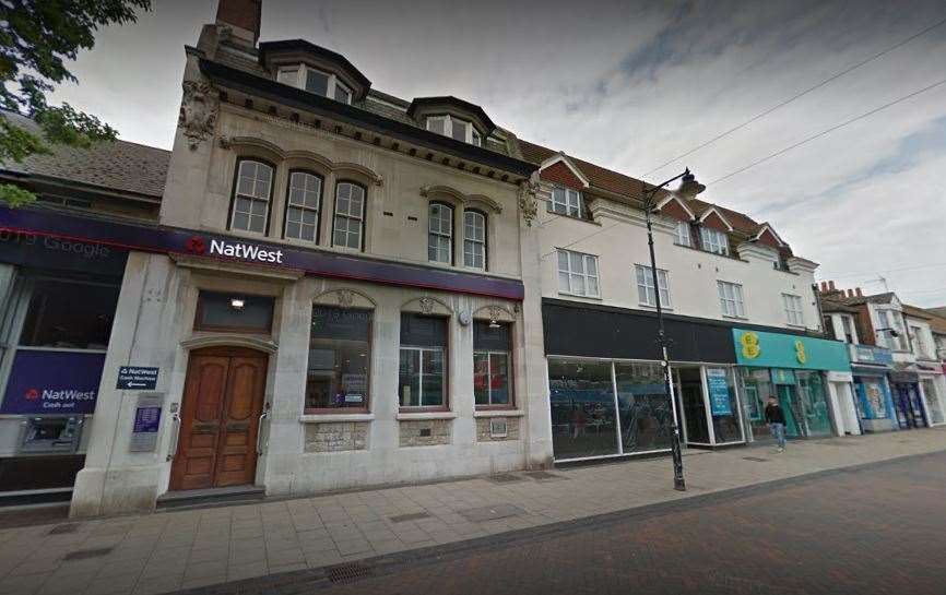 Natwest has announced its branch in Gillingham is to close. Image: Google