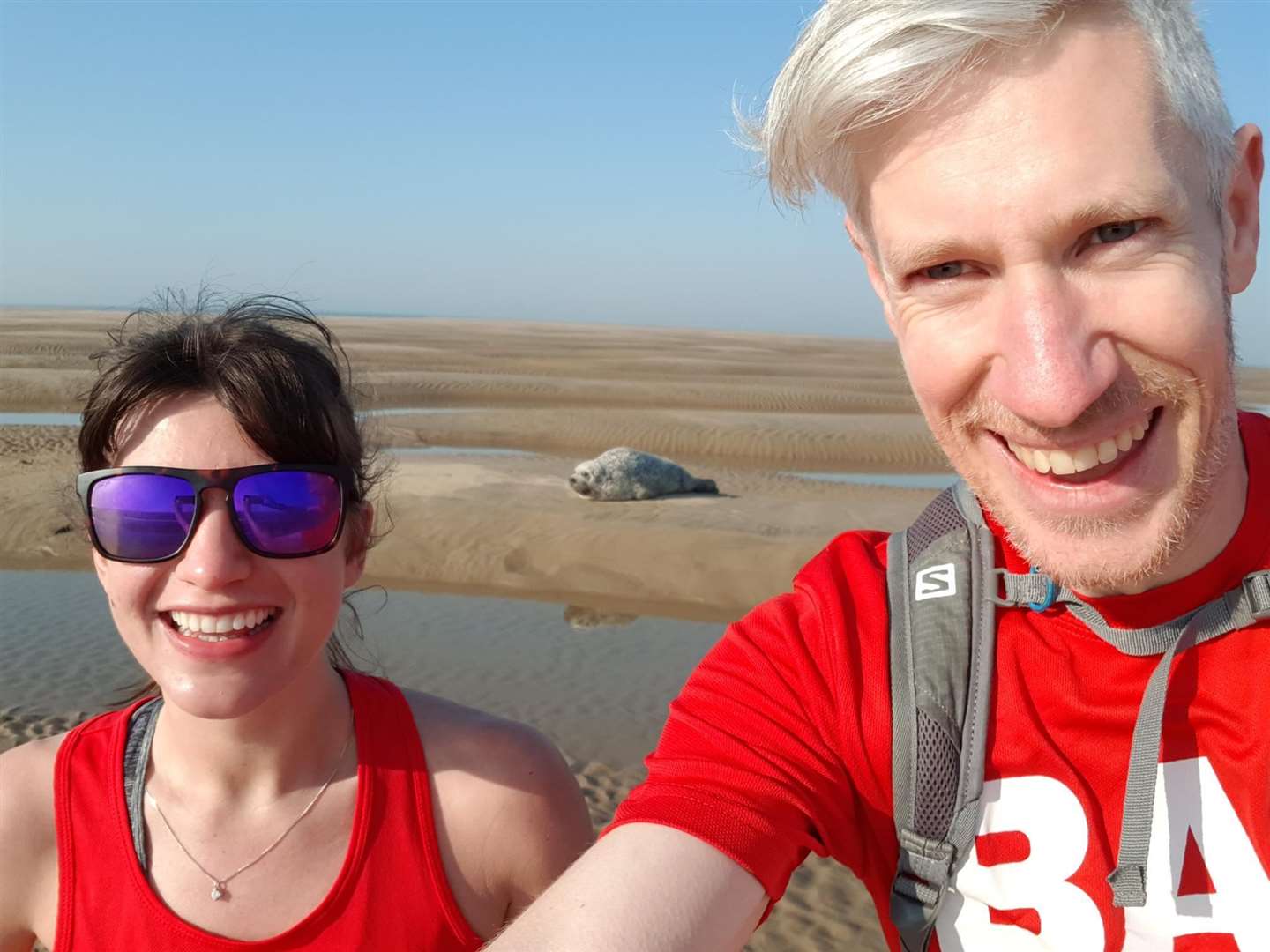 Runners Claire Briggs and David Hellard. Picture:PSP and Rat Race Adventure Sports (12490085)